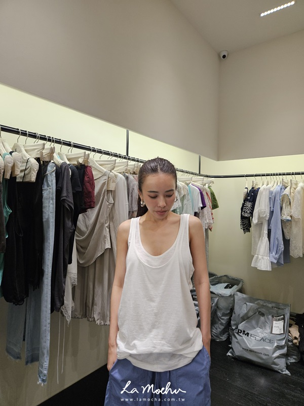 鬆弛感假兩件背心